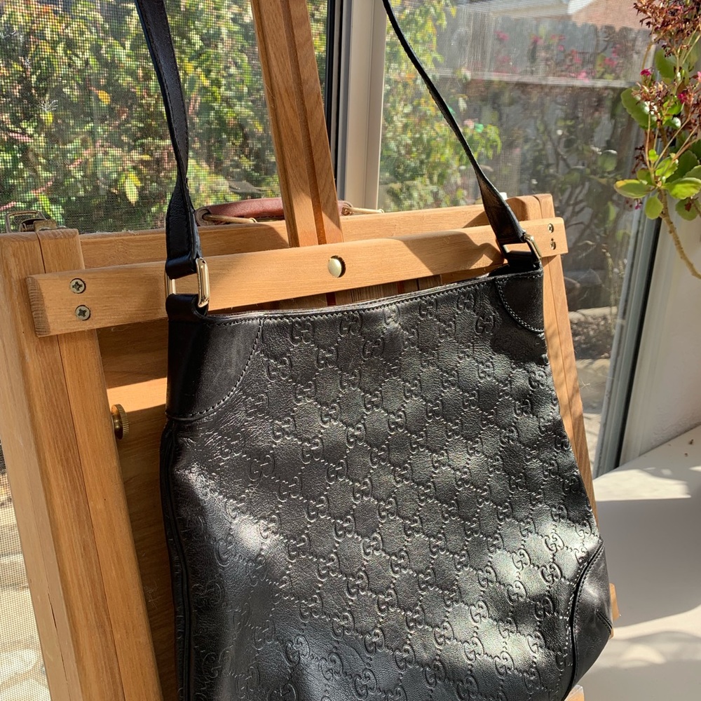 ❌❌SOLD❌ ❌ Gucci black leather bag - Picture 2 of 7